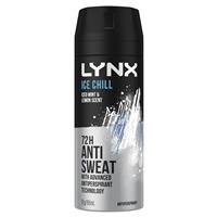 lynx deodorant antiperspirant ice chill 165ml