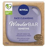 nivea face cleansing wonderbar sensitive 75g