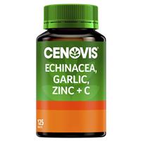 cenovis echinacea garlic zinc & c 125 tablets