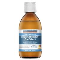 ethical nutrients high strength omega 3 liquid fruit punch 280ml