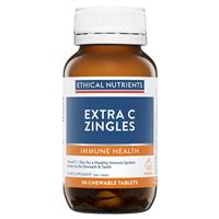 ethical nutrients extra c zingles orange 50 tablets