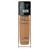 maybelline fit me matte & poreless mattifying liquid foundation - warm sun 334