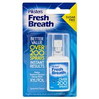 piksters fresh breath mouth spray 20ml