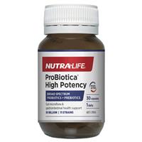 nutralife probiotica high potency 30 capsules