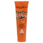 healthy care all natural paw paw baby balm 100g
