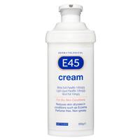 e45 dermatological cream pump 500g