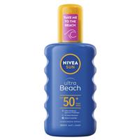 nivea sun spf 50+ ultra beach protect spray 200ml