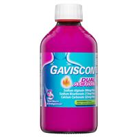 gaviscon dual action liquid peppermint 600ml