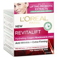 loreal paris revitalift day cream fragrance free 50ml