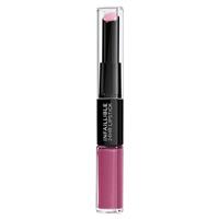 l'oreal infallible 2-step lipstick 121 flawless fuschia