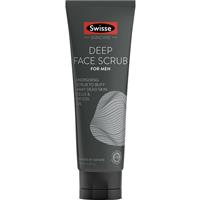 swisse for men deep face scrub 120ml