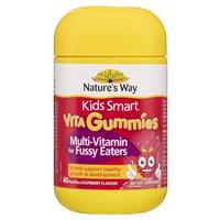 nature's way kids smart vita gummies fussy eaters 60 pastilles