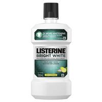 listerine mouthwash bright white 500ml