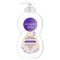 swisspers baby hair & body wash 500ml