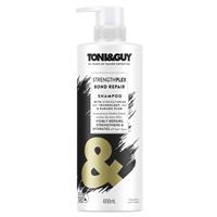 toni & guy strength plex bond repair shampoo 600ml