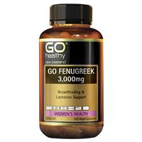 go healthy fenugreek 3000+ 120 vegecapsules
