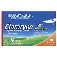 claratyne 10mg tablets 30