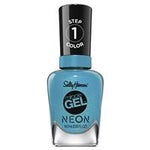 sally hansen miracle gel neon nail polish chill out 14.7ml