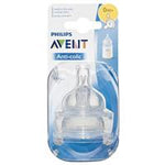 avent anti-colic newborn teats 2 pack