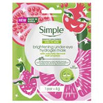 simple kind to skin brightening under eye mask 4g
