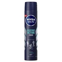 nivea men everyday active aerosol fresh 250ml