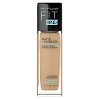 maybelline fit me matte & poreless mattifying liquid foundation - soft tan 228