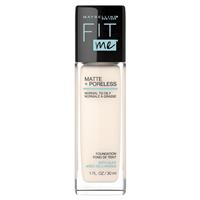 maybelline fit me matte poreless foundation 102 fair porcelain