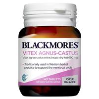 blackmores vitex angus castus 40 tablets