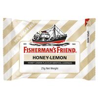 fishermans friend sugar free honey & lemon 25g