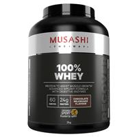 musashi 100% whey chocolate 2kg