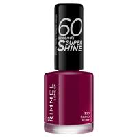 rimmel 60 seconds nail polish rapid ruby
