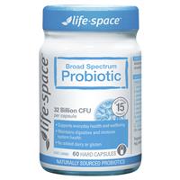 life space broad spectrum probiotic 60 capsules