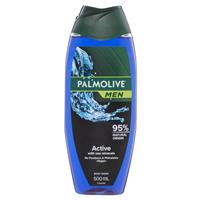 palmolive men active shower gel with sea minerals 500ml