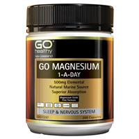go healthy magnesium one-a-day 500mg 200 capsules