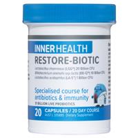 inner health restore biotic 20 tablets