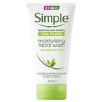 simple kind to skin facial wash moisturising 150ml
