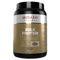 musashi bulk protein vanilla 900g