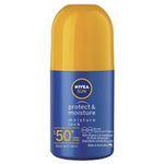 nivea sun spf 50+ protect & moisture roll on 65ml