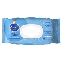 curash babycare simply water wipes 80