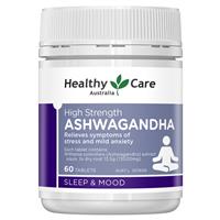 healthy care high strength ashwagandha 60 tablets