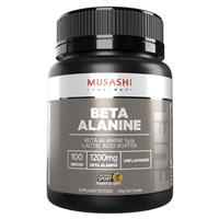 musashi beta alanine unflavoured 120g