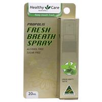 healthy care propolis fresh breath spray 20ml