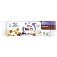 bubs organic little rollies hazelnut 12 months+ 25g