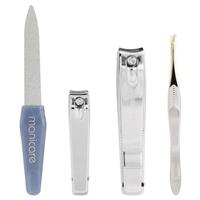manicare grooming set - manicure & pedicure 4 pce.