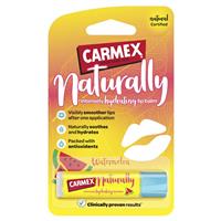 carmex lip balm naturally hydrating watermelon