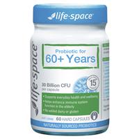 life space probiotic for 60+ years 60 capsules