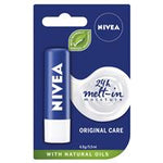 nivea lip care original care complipments 4.8g
