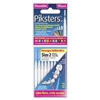 piksters interdental brush size 2 pack 10