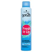 schwarzkopf got2b fresh it up volume dry shampoo 200ml