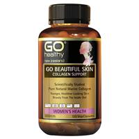go healthy beautiful skin collagen support 120 vegecapsules